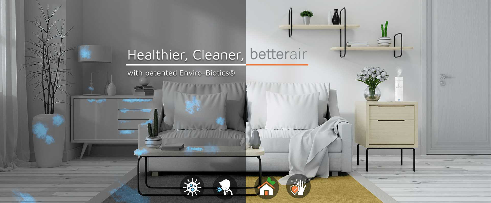 BetterAir voor een schone woonkamer